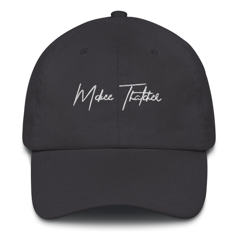 Signature Embroidered Hat drk