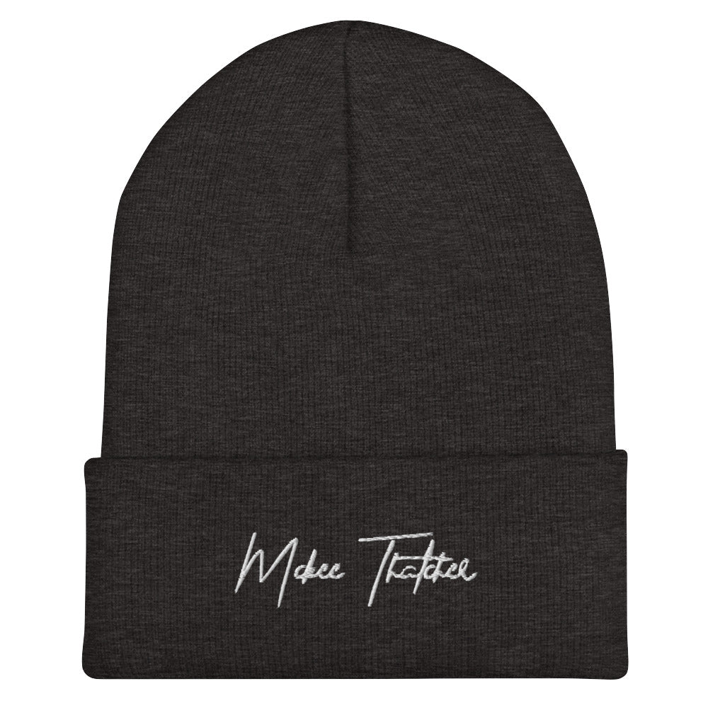 Signature Embroidered Beanie