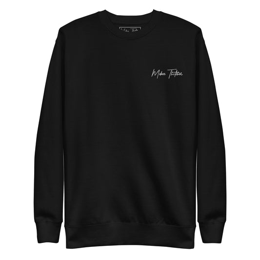 Signature Embroidered Sweatshirt